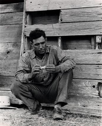 (GREAT DEPRESSION) Mini-archive of more than 75 photographs depicting topical events throughout the U.S. during the Depression, includi